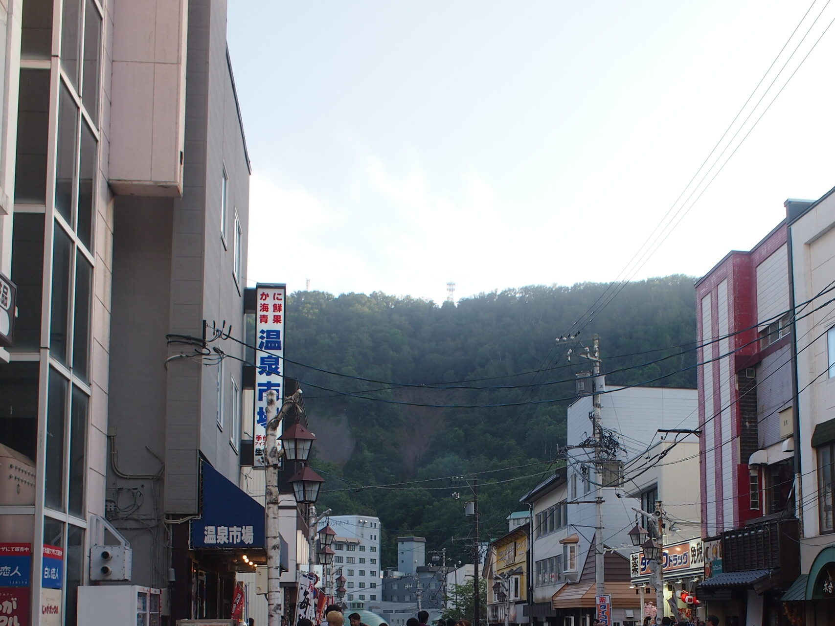 登別温泉街