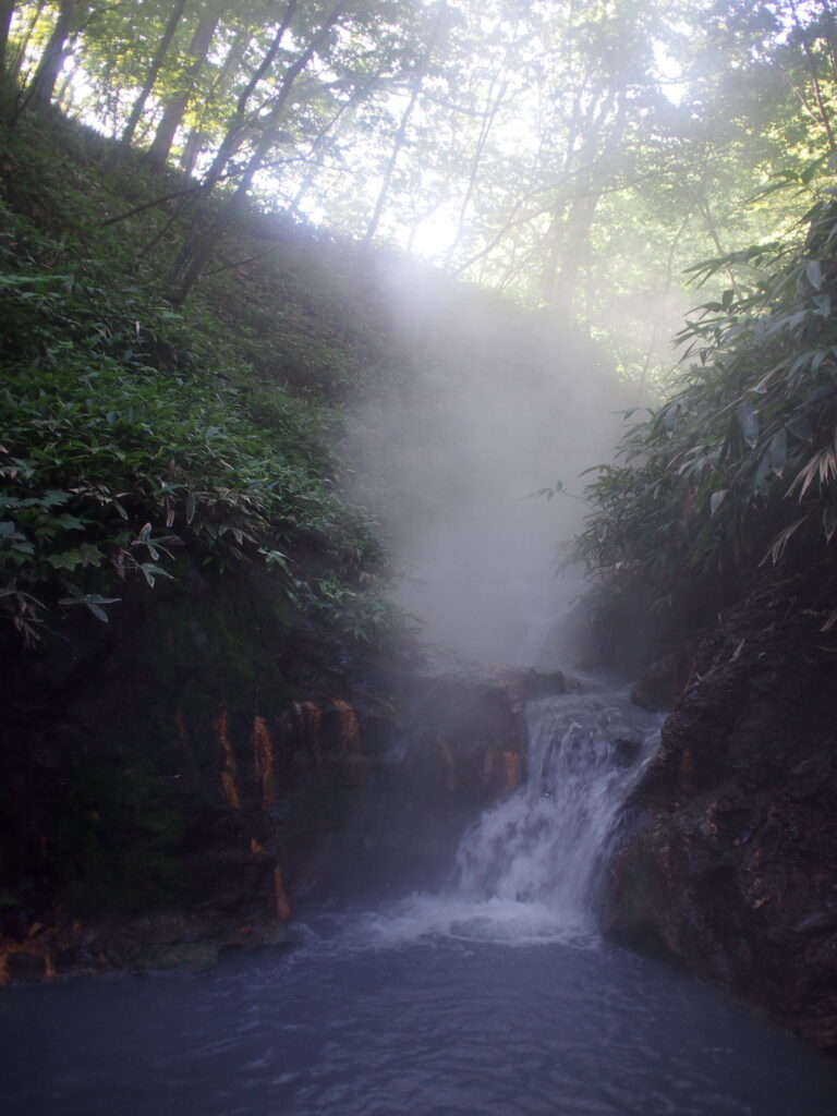 登別大湯沼天然足湯